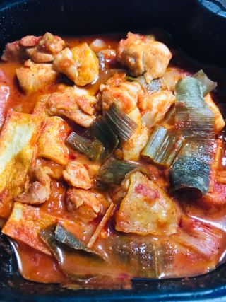 한성기업 무볼레 닭떡볶이+해물떡볶이 2종 세트 — 4.5점을 준 리뷰어가 2021년 9월 올린 사용 사진