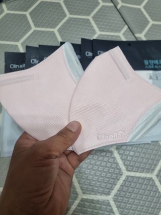 끌린에르 스포츠 귀편한 새부리형 마스크 (뉴컬러포함) — 5점을 준 리뷰어가 2022년 5월 올린 사용 사진