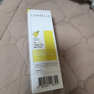 랑벨 내츄럴 딥 클렌징 워터 500ml — 3점을 준 리뷰어가 2022년 6월 올린 사용 사진
