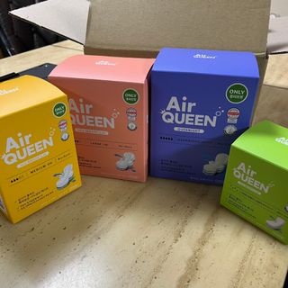 에어퀸 뉴브레스 유기농 생리대 4종 (팬티라이너 20P + 중형 10P + 대형 10P + 오버나이트 8P)_체험단 — 5점을 준 리뷰어가 2024년 5월 올린 사용 사진