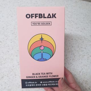 [오프블랙] 아침을 상큼하게 시작하는 에너지티! 유아골든 블렌딩홍차 12T — 5점을 준 리뷰어가 2022년 1월 올린 사용 사진
