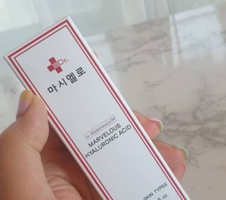닥터마시멜로 닥터 마시멜로 마블러스 히알루론산 앰플 — 5점을 준 리뷰어가 2021년 3월 올린 사용 사진