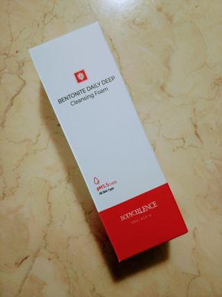 바디셀런스 벤토나이트 데일리 약산성 딥클렌징폼 120ml — 4.5점을 준 리뷰어가 2022년 1월 올린 사용 사진