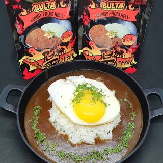 불타 지옥불카레 불지옥맛 180g x 3봉 — 5점을 준 리뷰어가 2021년 6월 올린 사용 사진