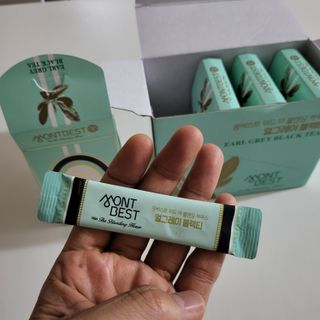 몽베스트 위드더 블랜딩 하우스 _ 얼그레이 블랙티 — 3점을 준 리뷰어가 2023년 1월 올린 사용 사진