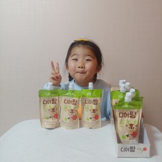 [몸엔용] 우리 아이 건강간식, 달콤한 녹용곤약젤리 디어팡 4종 — 5점을 준 리뷰어가 2022년 4월 올린 사용 사진