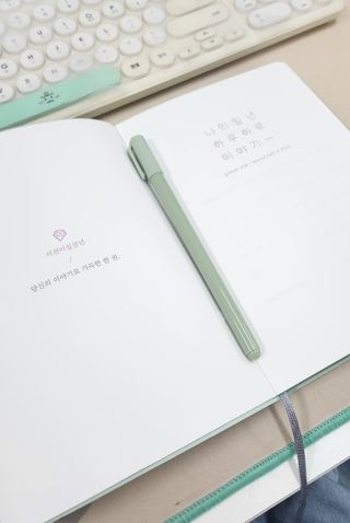 리훈 다이어리 2023년 이야기 펜 스티커 세트 그란데 6개월 하반기 — 5점을 준 리뷰어가 2023년 6월 올린 사용 사진