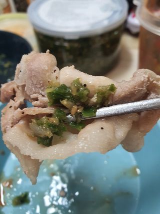 셰프애찬 수제 청양 맵짤이 400g — 5점을 준 리뷰어가 2022년 9월 올린 사용 사진