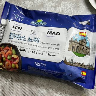 [테이스티나인][레디잇x부루마불] 감바스 뇨끼 460g — 4.5점을 준 리뷰어가 2022년 5월 올린 사용 사진