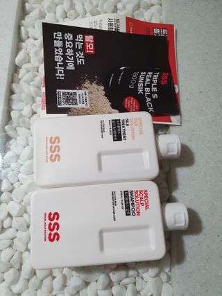 트리플에스 탈모 샴푸 275ml + 실크 트리트먼트 275ml — 4점을 준 리뷰어가 2021년 2월 올린 사용 사진