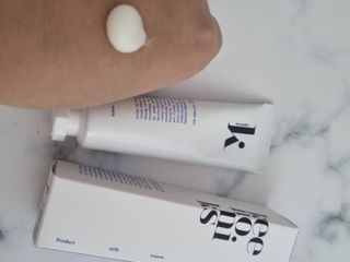 키노닉스 원더 레미디 튜브 보습크림 — 5점을 준 리뷰어가 2022년 4월 올린 사용 사진