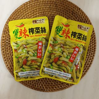 루시델리 야미하우스 홍콩 스파이시 프리미엄 짜사이 무침 500g — 5점을 준 리뷰어가 2024년 7월 올린 사용 사진