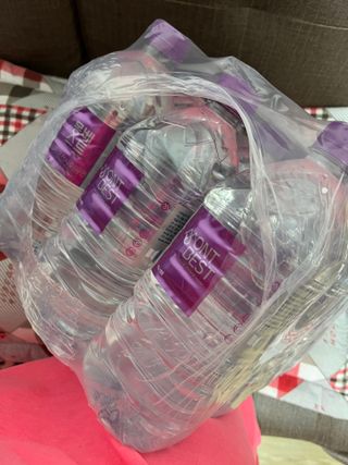 몽베스트 MONTBEST 1L 12입 — 5점을 준 리뷰어가 2022년 2월 올린 사용 사진