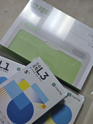 크레타탭 차세대 사고력 유아수학 학습기 페이퍼 태블릿 — 4점을 준 리뷰어가 2023년 12월 올린 사용 사진