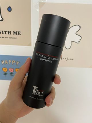 The Fact [5 IN 1] 더 팩트 내추럴 에스에프엔 에이틴 스킨토너 — 5점을 준 리뷰어가 2021년 5월 올린 사용 사진