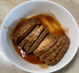 한끼통살 슬라이스 닭가슴살 — 5점을 준 리뷰어가 2023년 2월 올린 사용 사진