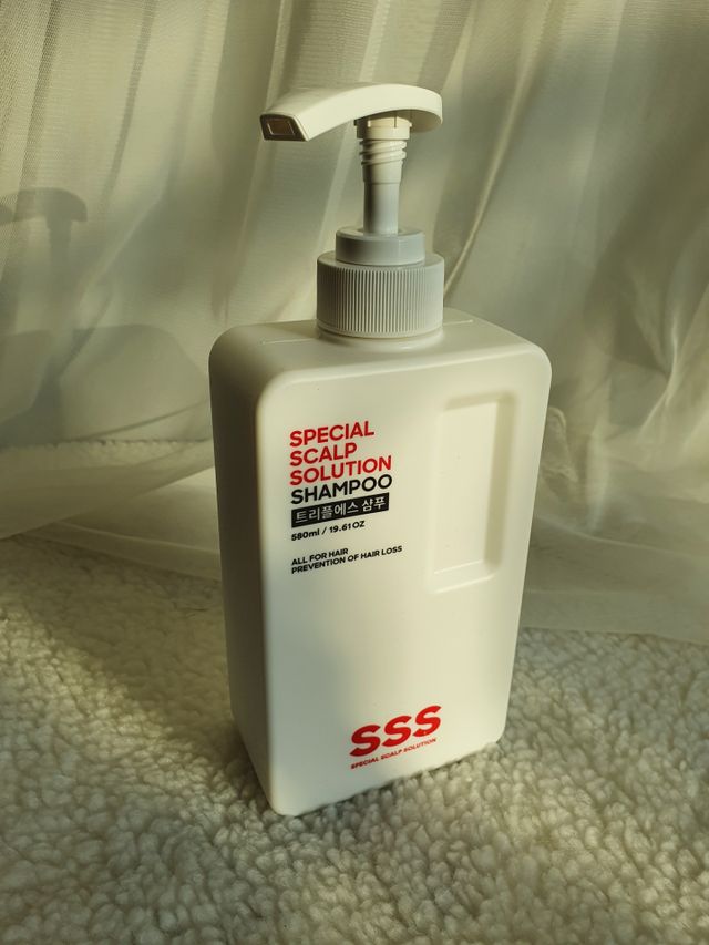 트리플에스 탈모 샴푸 580ml 리뷰 사진