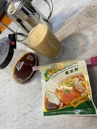 [유픽] 코코넛 커리부터 칵테일까지, 춘광 코코넛 크림 파우더 3입, 2세트, 총 6개 — 4점을 준 리뷰어가 2021년 2월 올린 사용 사진