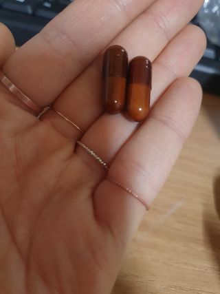 프리마인 홍삼의 강력한 에너지, 이제는 흡수율을 높인 최첨단 캡슐로 간편하게 초고속 충전하세요. — 5점을 준 리뷰어가 2022년 4월 올린 사용 사진