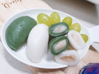 종로복떡방 레트로 3총사 바람떡 세트 — 5점을 준 리뷰어가 2021년 4월 올린 사용 사진