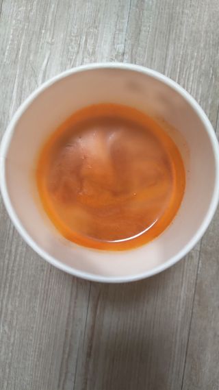유비쿡 컵떡볶이 매운컵떡볶이2개/ 짜장컵떡볶이 2개  총 4개세트 — 3.5점을 준 리뷰어가 2021년 7월 올린 사용 사진