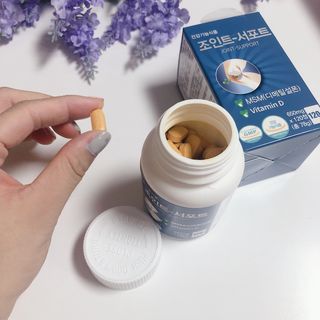 에이치알팜 조인트-서포트 보스웰리아 MSM 650mg x 120정 — 5점을 준 리뷰어가 2021년 4월 올린 사용 사진