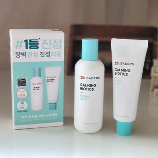 리더스코스메틱 리더스 카밍 바이오틱스 #1등 진정 기획세트 [에센스 워터150ml + 크림 마스크80ml] — 5점을 준 리뷰어가 2022년 8월 올린 사용 사진