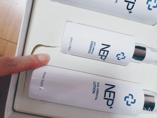 SOONWITH 순위드 NEP+ 스킨케어 3종 세트 — 3점을 준 리뷰어가 2021년 3월 올린 사용 사진
