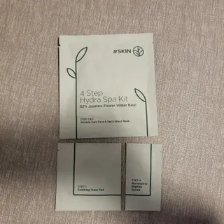 태그스킨 4스텝 주름개선 피부미백 영양 마스크팩 3개 세트(최신버전) — 5점을 준 리뷰어가 2022년 3월 올린 사용 사진