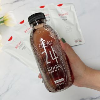 클린24시간 1BOX(5포) + 전용보틀(500ml) — 5점을 준 리뷰어가 2022년 10월 올린 사용 사진