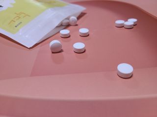 녹다 츄츄고체치약 150정 프로폴리스 죽염 씹는 치약 — 5점을 준 리뷰어가 2022년 12월 올린 사용 사진