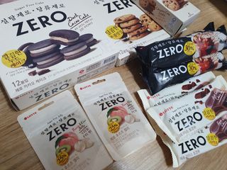 ZERO (초콜릿 칩 쿠키, 카카오 케이크, 후르츠 젤리, 아이스 콜라, 아이스 초코바) — 5점을 준 리뷰어가 2022년 6월 올린 사용 사진