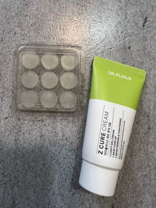 닥터플리너스 제트 큐어 크림 30ml + 제로 트러블 패치 9EA — 5점을 준 리뷰어가 2022년 5월 올린 사용 사진
