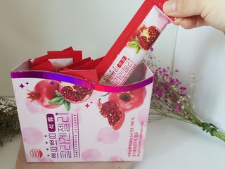 헬스업_쁘띠쁘띠석류콜라겐젤리_20g x 14포 — 5점을 준 리뷰어가 2021년 2월 올린 사용 사진
