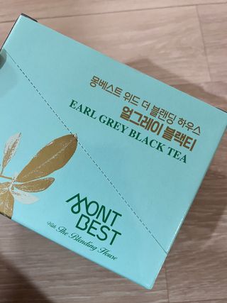몽베스트 위드더 블랜딩 하우스 _ 얼그레이 블랙티 — 5점을 준 리뷰어가 2022년 12월 올린 사용 사진