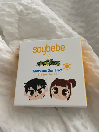 소이베베X신비아파트 모이스쳐 선팩트 SPF50+ PA+++ — 5점을 준 리뷰어가 2023년 5월 올린 사용 사진