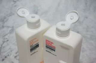 트리플에스 탈모 샴푸 275ml + 실크 트리트먼트 275ml — 5점을 준 리뷰어가 2021년 4월 올린 사용 사진