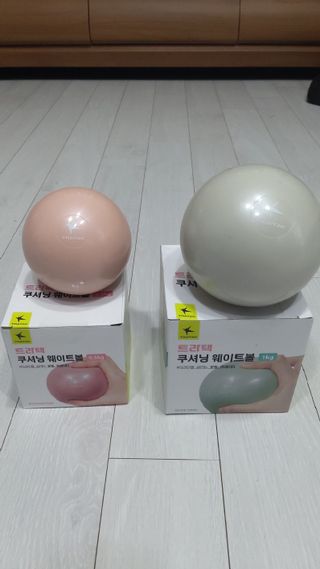 트라택 쿠셔닝 웨이트볼 0.5kg + 1kg SET — 5점을 준 리뷰어가 2022년 6월 올린 사용 사진