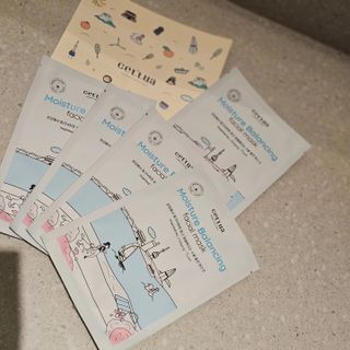 세뚜아(Cettua) [세뚜아] 모이스처 밸런싱 페이셜 마스크 Cettua Moisture Balancing Facial Mask 5매 — 5점을 준 리뷰어가 2024년 1월 올린 사용 사진