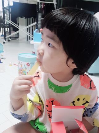 다나음 셀렌에 빠진 아연면역젤리 열대과일맛+사과맛 — 4점을 준 리뷰어가 2021년 4월 올린 사용 사진