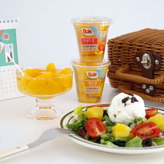 돌 MF[Dole] 파인애플컵/망고컵/복숭아컵 198g 6입X1박스 (맛 1가지 랜덤 발송) — 5점을 준 리뷰어가 2023년 6월 올린 사용 사진