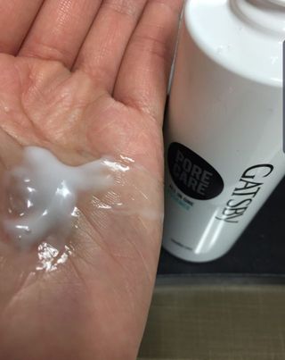 [갸스비] 명불허전, 남성을 위한 브랜드 갸스비의 올인원, 폼클렌징, 헤어오일 3종 — 5점을 준 리뷰어가 2021년 4월 올린 사용 사진