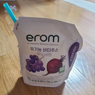 [이롬] 유기농 비타주스 포도비트 110mL x 24입 — 5점을 준 리뷰어가 2022년 7월 올린 사용 사진