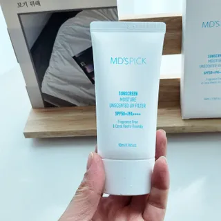 엠디스픽 무향자차 수분 선크림 PSF50+ PA++++ 50ml — 5점을 준 리뷰어가 2023년 3월 올린 사용 사진