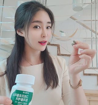 바이탈스푼 그린프로폴리스트리플케어 — 5점을 준 리뷰어가 2021년 6월 올린 사용 사진