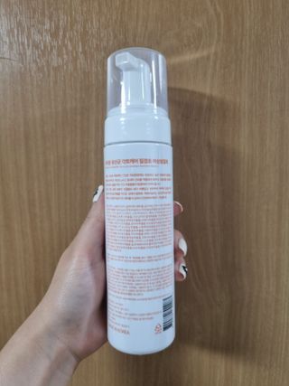 MF프리 [닥터문] 유산균 락토케어 질경초 여성청결제 200ml (폼타입) — 5점을 준 리뷰어가 2022년 5월 올린 사용 사진