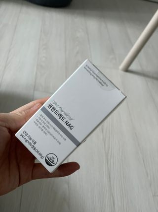 메디타민 원헌드레드 NAG — 5점을 준 리뷰어가 2021년 10월 올린 사용 사진