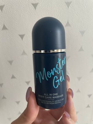 [바록스] 류현진 올인원 바디릴렉싱 몬스터겔 50ml — 5점을 준 리뷰어가 2021년 5월 올린 사용 사진