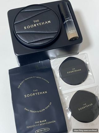 수려한 더 블랙 텐션 핏 메쉬쿠션 — 5점을 준 리뷰어가 2024년 1월 올린 사용 사진