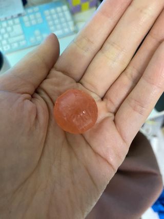 청포도캔디 복숭아캔디 — 5점을 준 리뷰어가 2022년 11월 올린 사용 사진